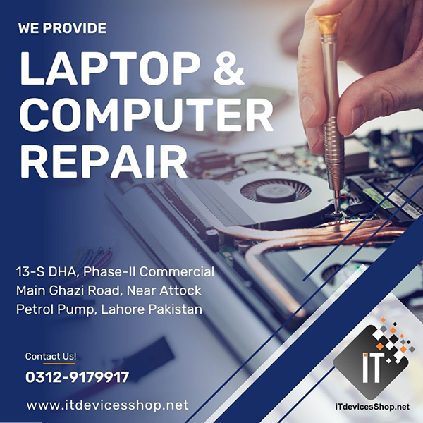 laptop and computer repair in dha lahore